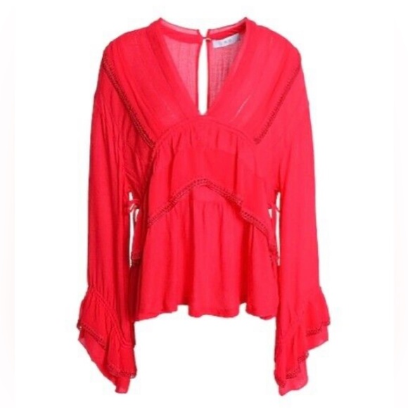 Iro Red Celebes Top - Picture 2 of 7